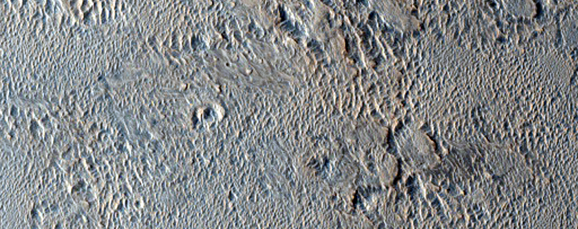 Terrain Southwest of Capen Crater
