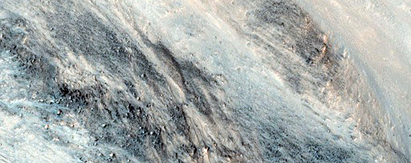 Large Impact Crater Exposed by Erosion
