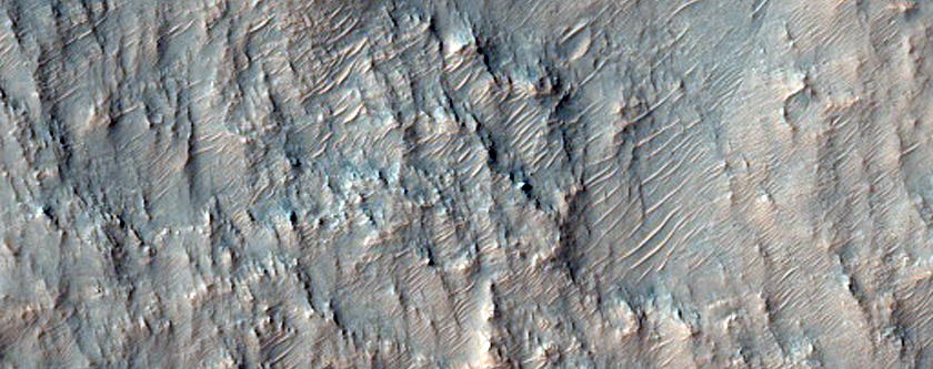 Knob in Northwest Hellas Planitia
