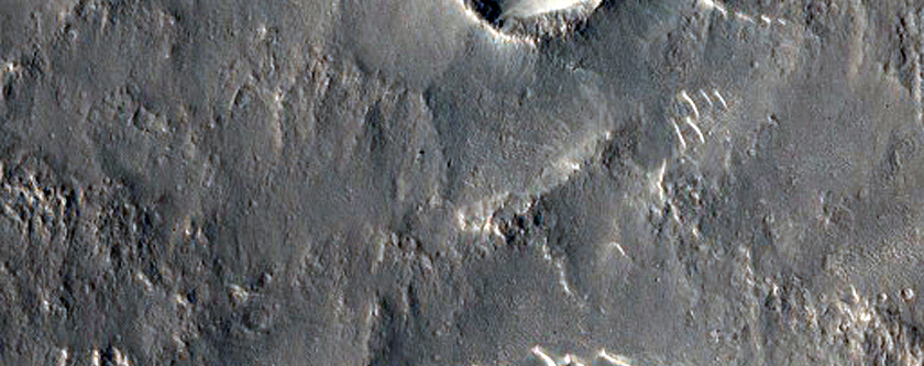 Relations between Overlapping Crater Ejecta Deposits
