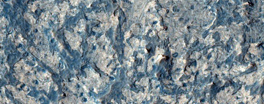 Light-Toned Stratified Material of Northeast Meridiani Planum
