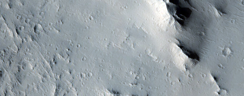 Intact Layers Exposed in the Central Uplift of a 31-Kilometer Crater
