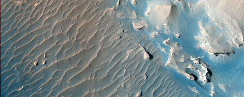 Rocky Terrain in Aeolis Region
