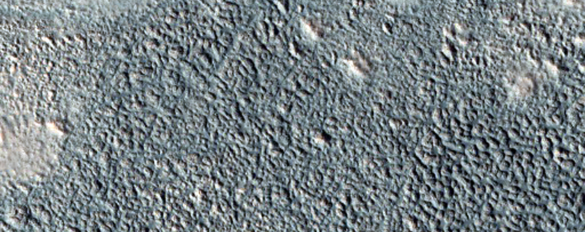 Acidalia Planitia Terrain Sample
