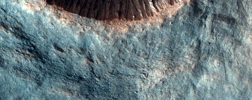 Monitor Slopes of Impact Crater
