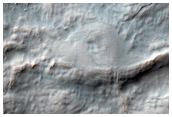 Olivine-Rich Crater Wall in Terra Sirenum