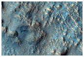 Crater in Tyrrhena Terra