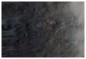 Crater Rim with Possible Columnar Jointing
