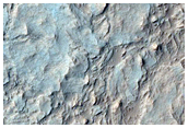Possible MSL Rover Landing Site in Gale Crater