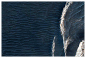 Light Toned Layered Butte in Aureum Chaos