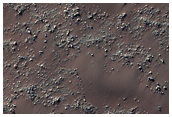 Sandy Patch in Crater in Terra Sirenum