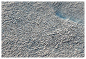Polygons North of Banded Terrain in Hellas