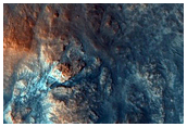 Central Uplift of A Northern Plains Impact Crater