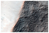 Olivine-Rich Crater in Terra Sirenum