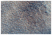 Raised Crater Rim on Northern Plains