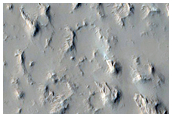 Terrain of Possible Chemical Signficance West of Tharsis Region