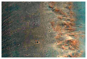 Crater in Syrtis Major