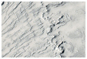 Erosional Features Near Head of Grjota Valles