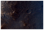 A Crater Near Mawrth Vallis