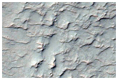 Alluvial Fans in Crater