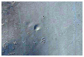 Crater South of Aeolis Mensae