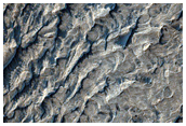 Melas Chasma Scarp
