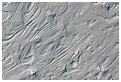 Banded Terrain as Seen in CTX Image 