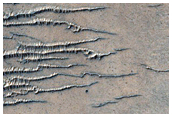 Remnant Dust on Bedrock