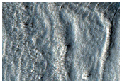 Ridges in Deuteronilus Mensae
