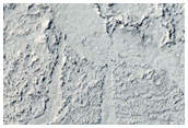 Crater Visible in CTX Image
