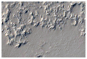 Small Volcanoes East of Pavonis Mons