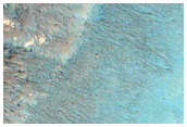Light-Toned Material on Floor of Coprates Catena