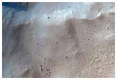 Fresh 3-Kilometer Diameter Crater near Margaritifer Region