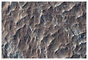 Sample of Layered Material in Olympus Mons Aureole