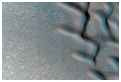 Small Dune Field on Crater Floor