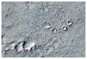 Dissected Wrinkle Ridge Surrounded by Viscous Flows in Elysium Planitia