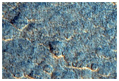 Terrain with Layered Material and Circular Pits