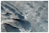 Layered Light-Toned Rounded Blocks in Melas Chasma
