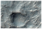 Rocky Massif Northwest of Hellas Basin