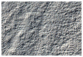 Ridges and Mounds Northeast of Reull Vallis