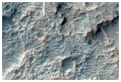 Possible Bedrock Exposures and Channel Features