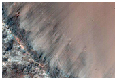 Small Crater in Terra Tyrrhena with Olivine Signature