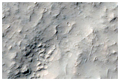 Siunuous Feature on Crater Floor in Noachis Terra
