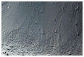 Possible Hydrated Mineral Detection in Mesa Escarpment