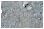 Northwest Portion of MSL Ellipse in Gale Crater