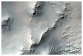 Eroded Bedrock Layers and Ridges