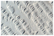Reticulate Bedform Change Detection Northwest Ascraeus Mons