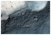 Smaller Crater within Gusev Crater