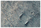 Fresh 1-Kilometer Impact Crater