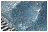 Pit in Syria Planum